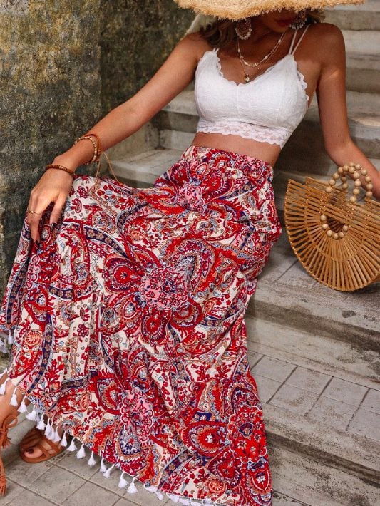 Galleria foto '5 Gonne Bohemien perfette per le tue vacanze al mare' - foto 5