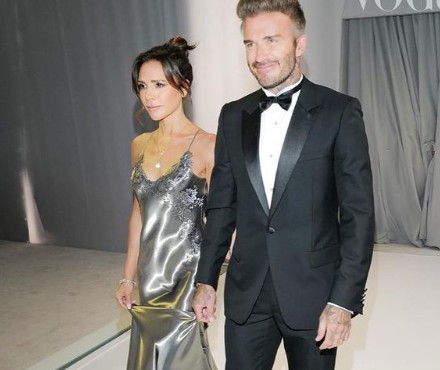 David e Victoria Beckham foto