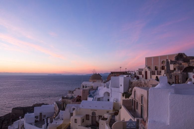 tramonto Santorini