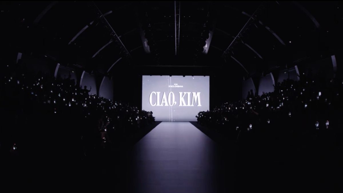 Kim Kardashian Star indiscussa della passerella Dolce&Gabbana alla Milano Fashion Week