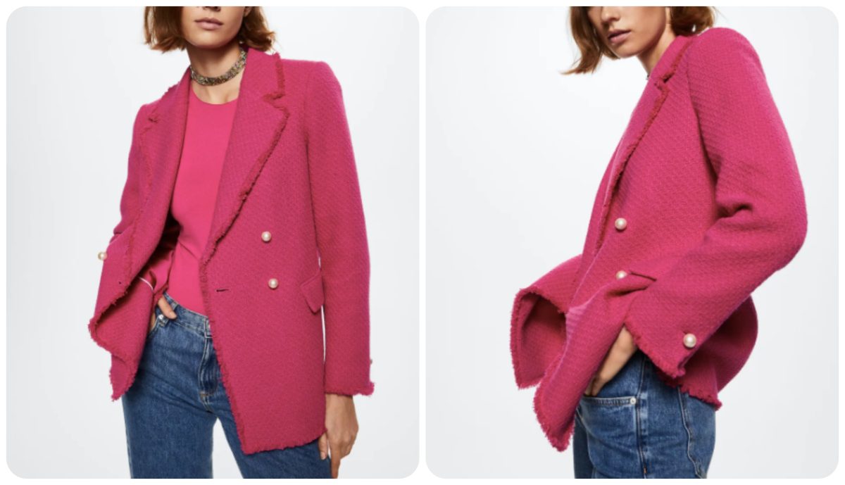 giacca rosa