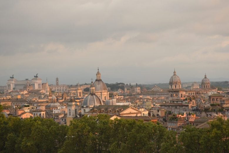 vista di roma