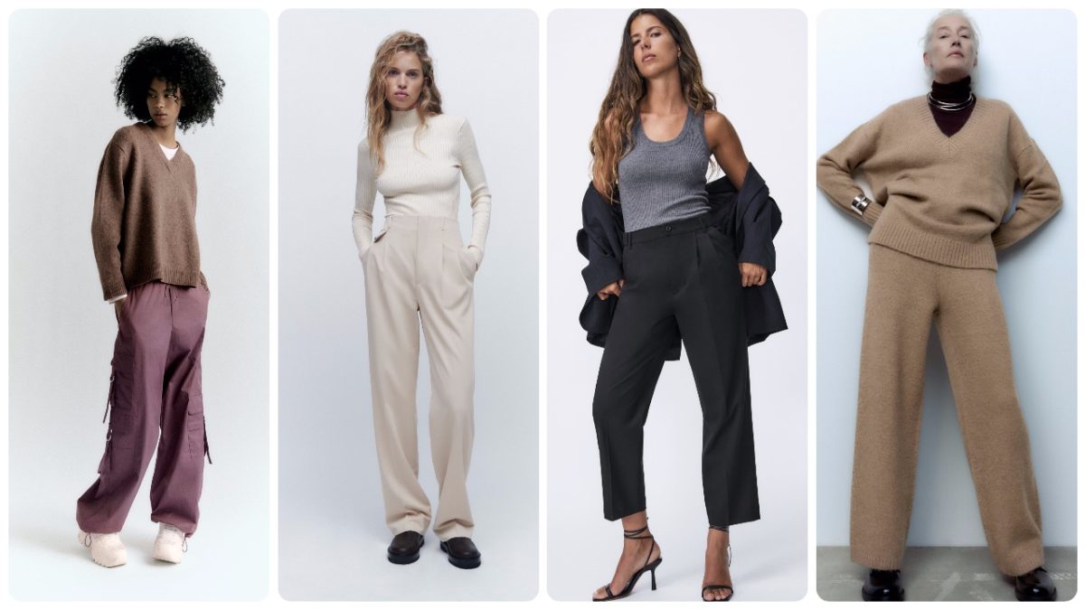Pantaloni Zara super Trendy: 7 modelli e tagli perfetti per la stagione fredda!