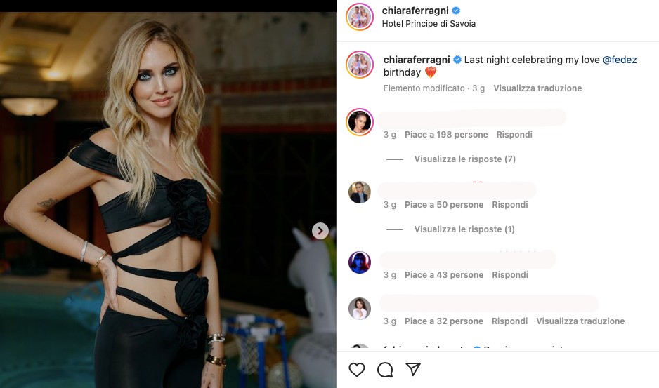 Galleria foto 'Chiara Ferragni si presenta così al compleanno di Fedez (FOTO)' - foto 2