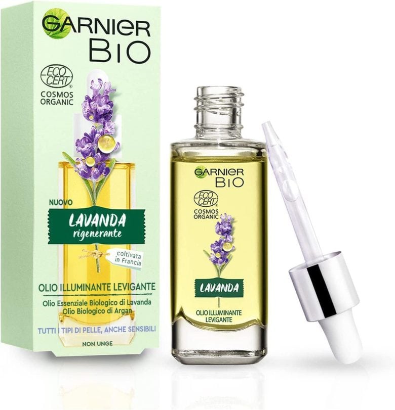 lavanda olio viso