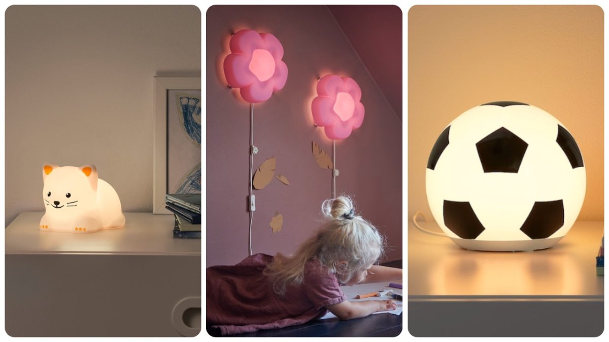 7 lampade simpatiche e originali per la Camera dei Bambini firmate Ikea