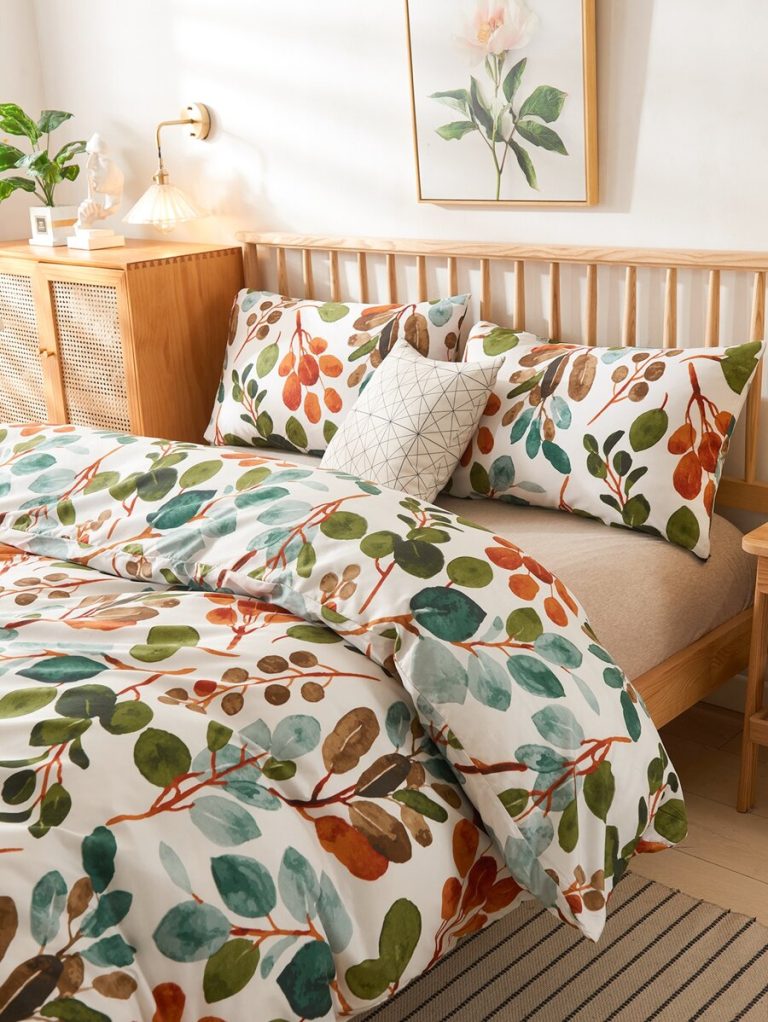 Set Biancheria Da Letto Per Bambini Con Dinosauro - Copripiumino 135x200 Cm + Federa, Poliestere, Lavabile, Motivo Divertente