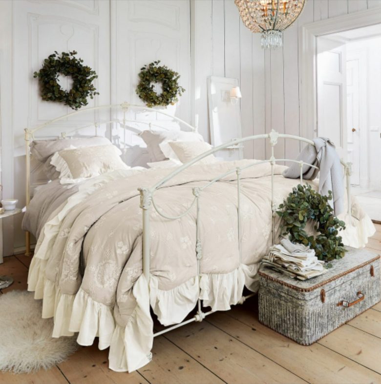 letto shabby chic