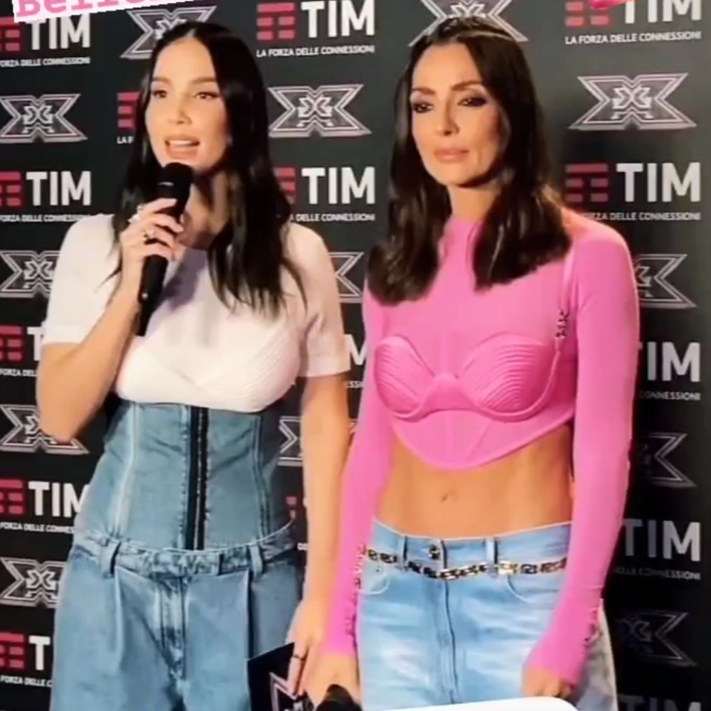 Galleria foto 'Ambra Angiolini strepitosa a X-Factor con il corsetto rosa!' - foto 3