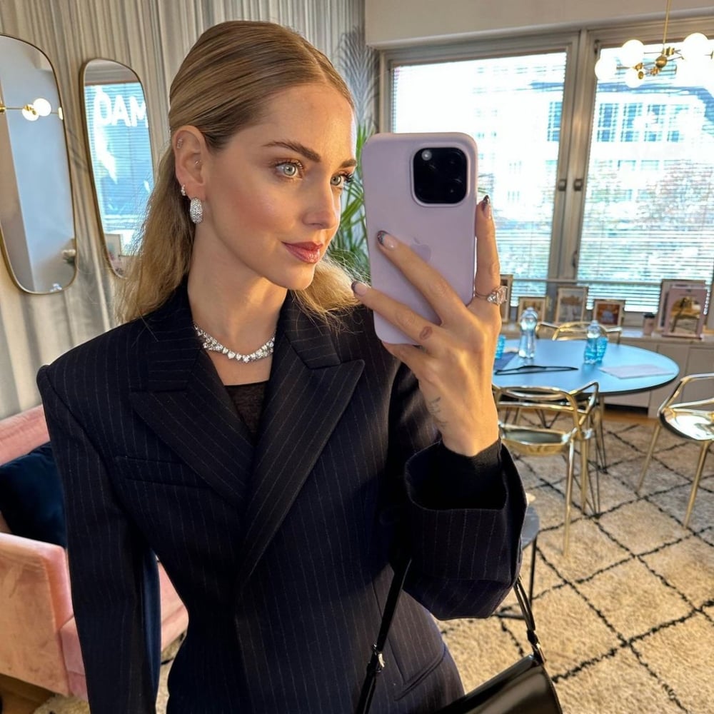 Galleria foto 'Chiara Ferragni e il completo gessato, il nuovo trend della stagione!' - foto 2