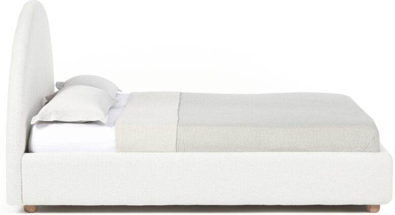 letto bianco imbottito