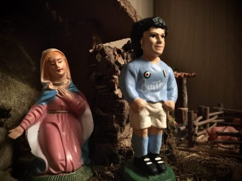 presepe Maradona