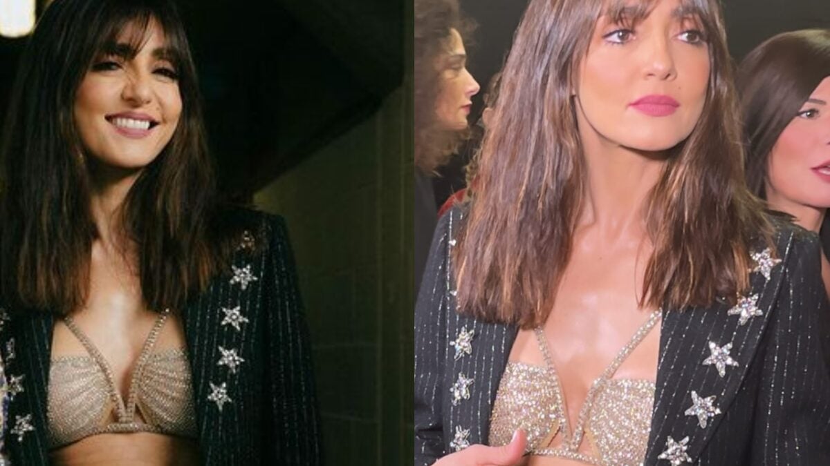 Ambra Angiolini super sexy: reggiseno di strass alla finale di X Factor!