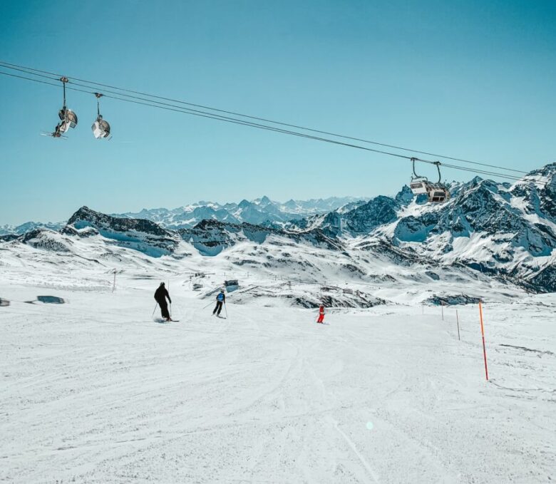 Cervinia piste da scii