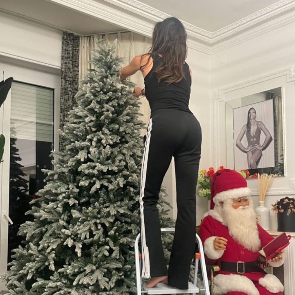 Galleria foto 'Elisabetta Gregoraci a Monte Carlo: maxi albero di Natale innevato!' - foto 2