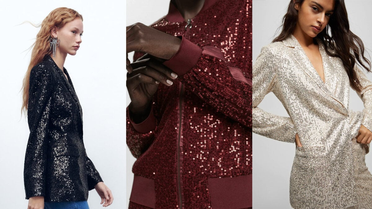 Giacche e Blazer con paillettes: 13 Capi sparkling per illuminare il tuo Capodanno