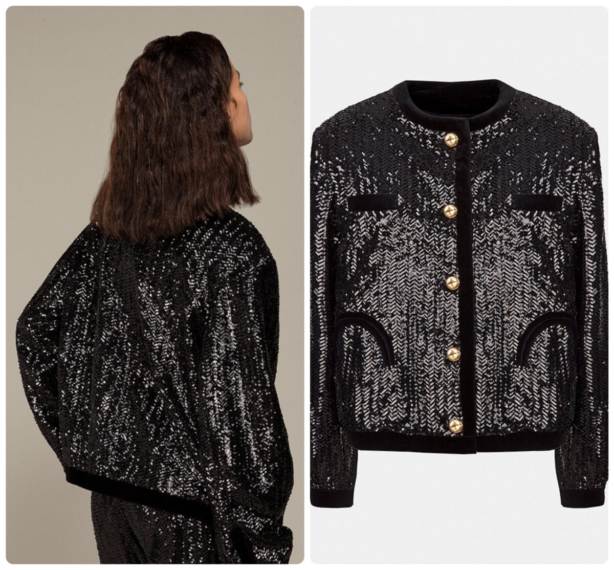 Galleria foto 'Giacche e Blazer con paillettes: 13 Capi sparkling per illuminare il tuo Capodanno' - foto 7