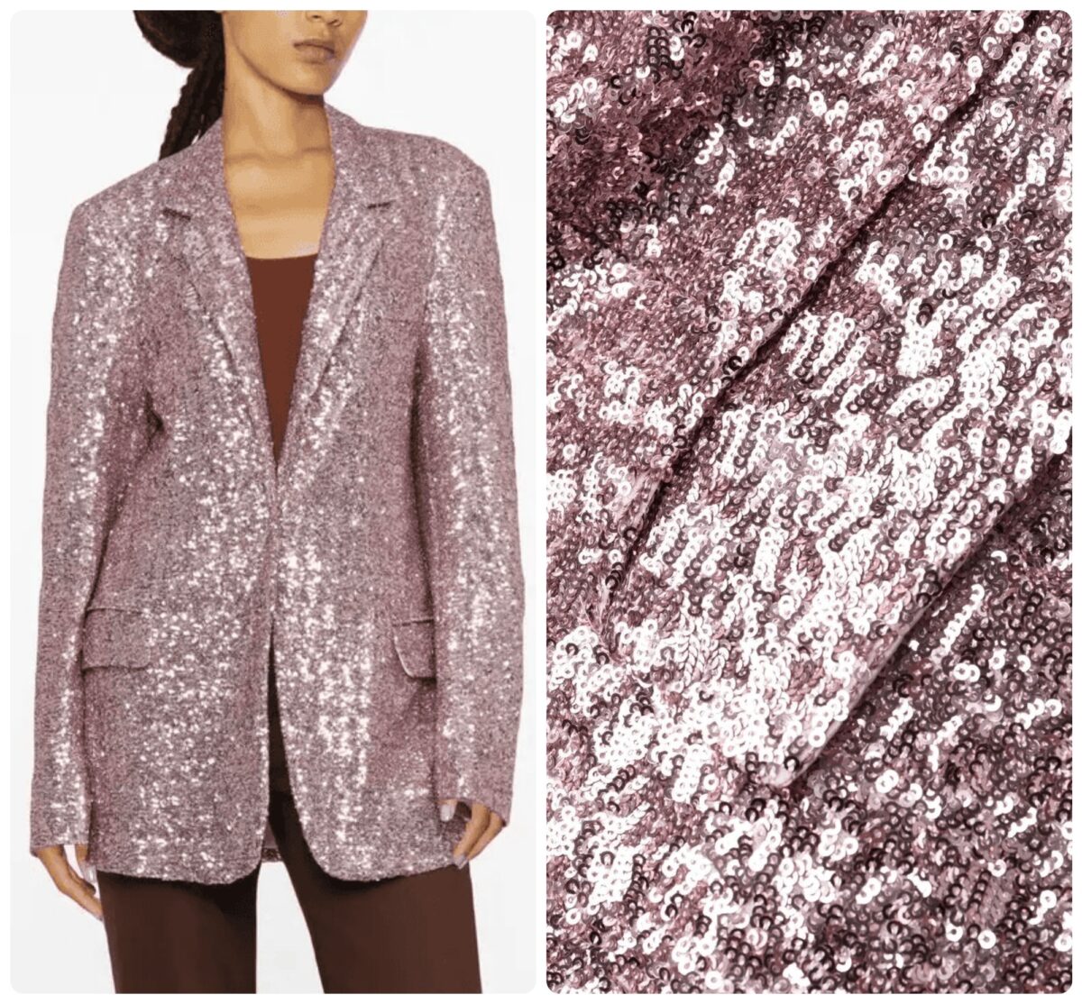 Galleria foto 'Giacche e Blazer con paillettes: 13 Capi sparkling per illuminare il tuo Capodanno' - foto 13