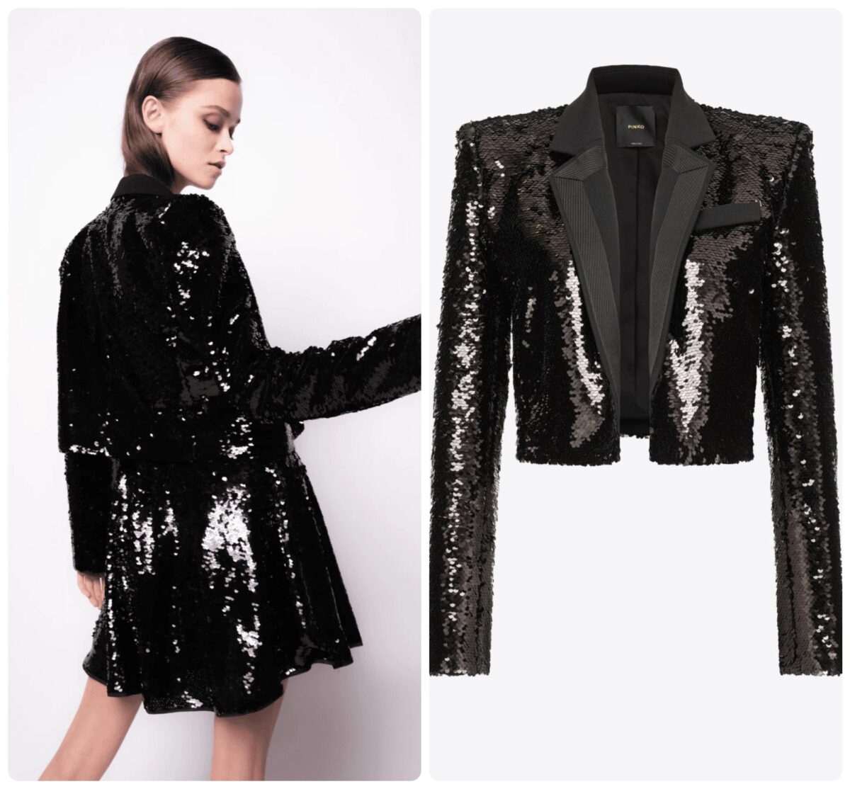 Galleria foto 'Giacche e Blazer con paillettes: 13 Capi sparkling per illuminare il tuo Capodanno' - foto 12