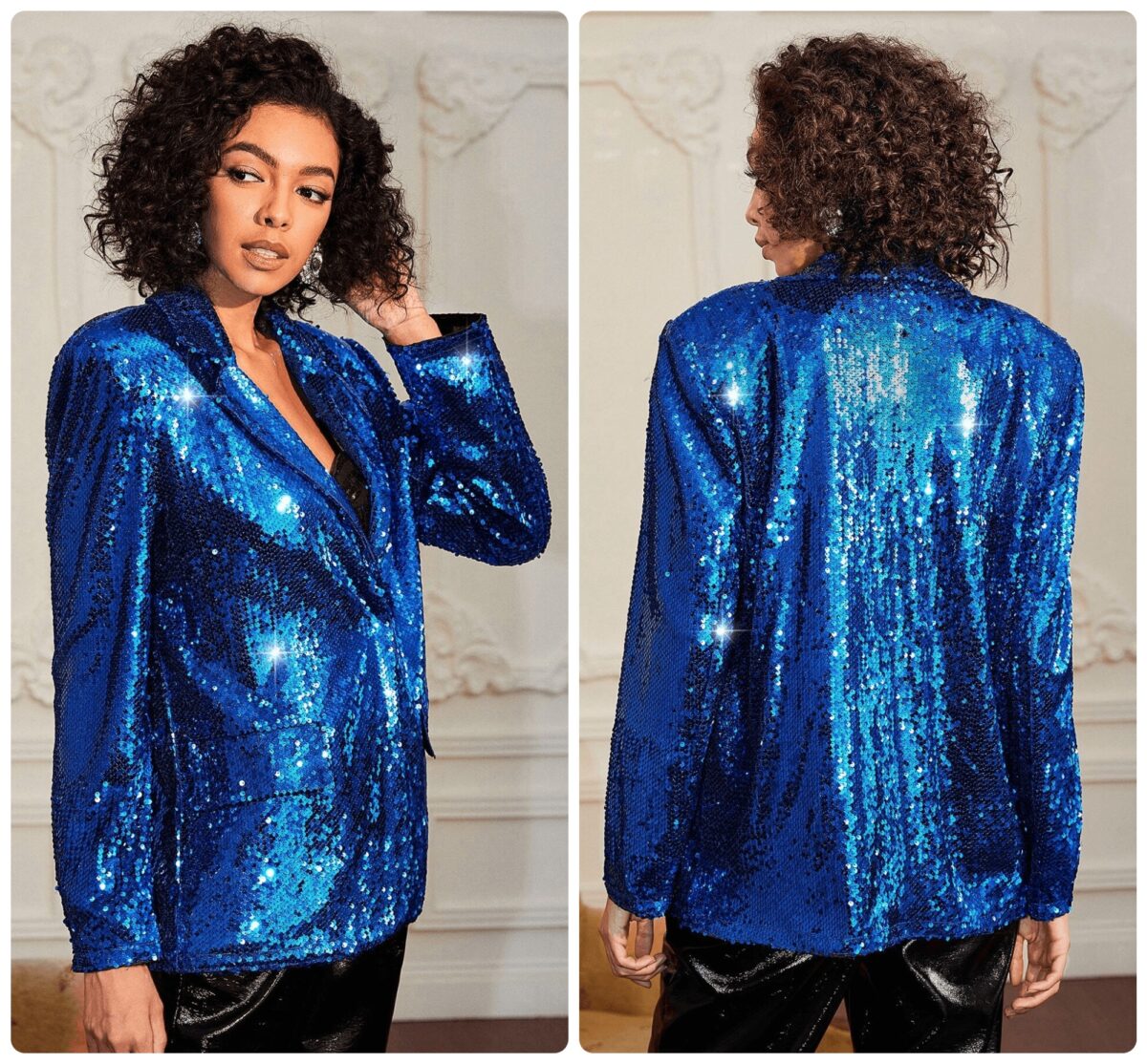 Galleria foto 'Giacche e Blazer con paillettes: 13 Capi sparkling per illuminare il tuo Capodanno' - foto 5