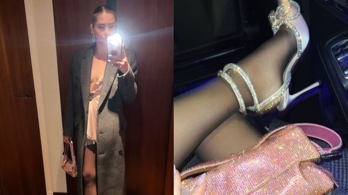 Valentina Ferragni sfida il freddo con minidress e tacchi a spillo!