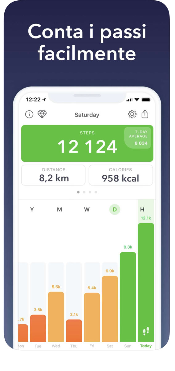 Galleria foto 'Fitwalking: 6 app contapassi per tenere sotto controllo la tua attività quotidiana' - foto 4