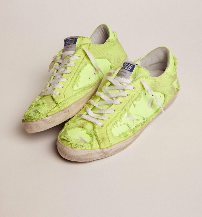 golden goose fluo