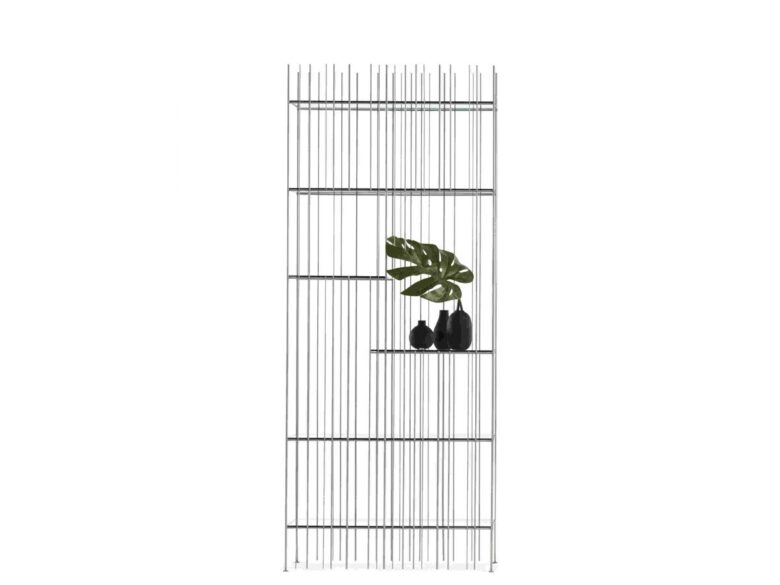 libreria titanio design
