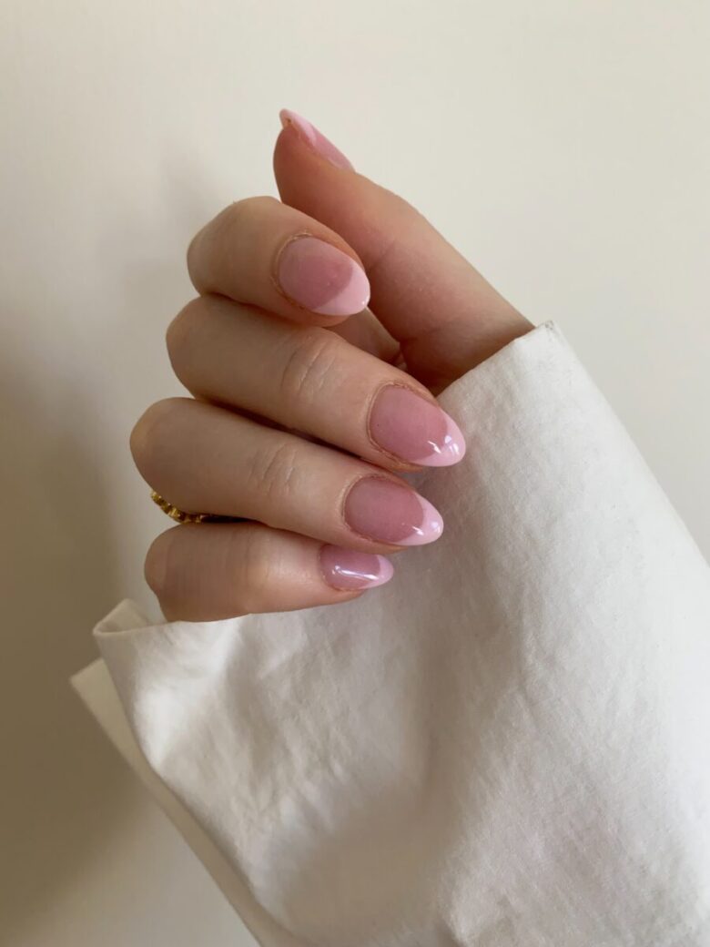 nude look manicure