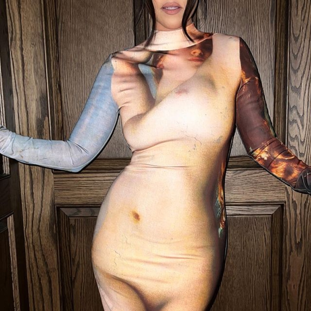 Galleria foto 'Kourtney Kardashian senza veli infiamma i social ma è tutta un’illusione…' - foto 2