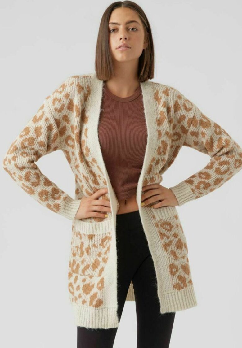 cardigan animalier