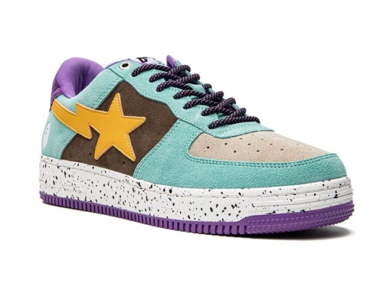 sneakers viola bape