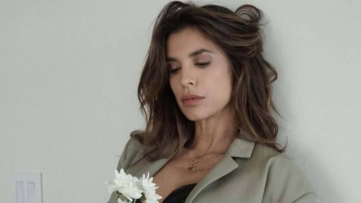 Elisabetta Canalis in lingerie sui social è costretta a censurare i capezzoli!
