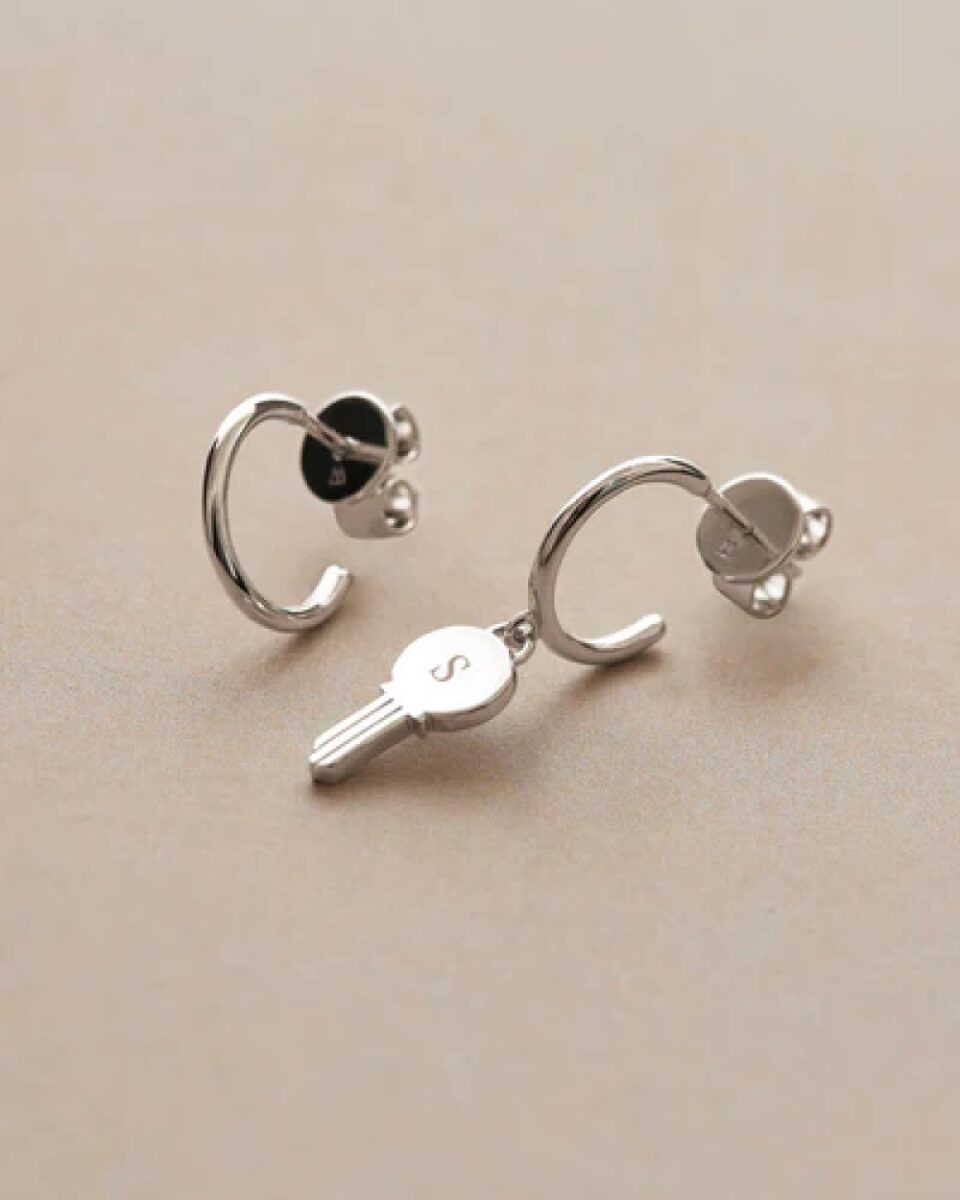 Springlight Orecchini A Fiocco In Argento Sterling S925 Fatti A Mano - Gioielli Personalizzati Per Donne - Confezione Regalo San Valentino