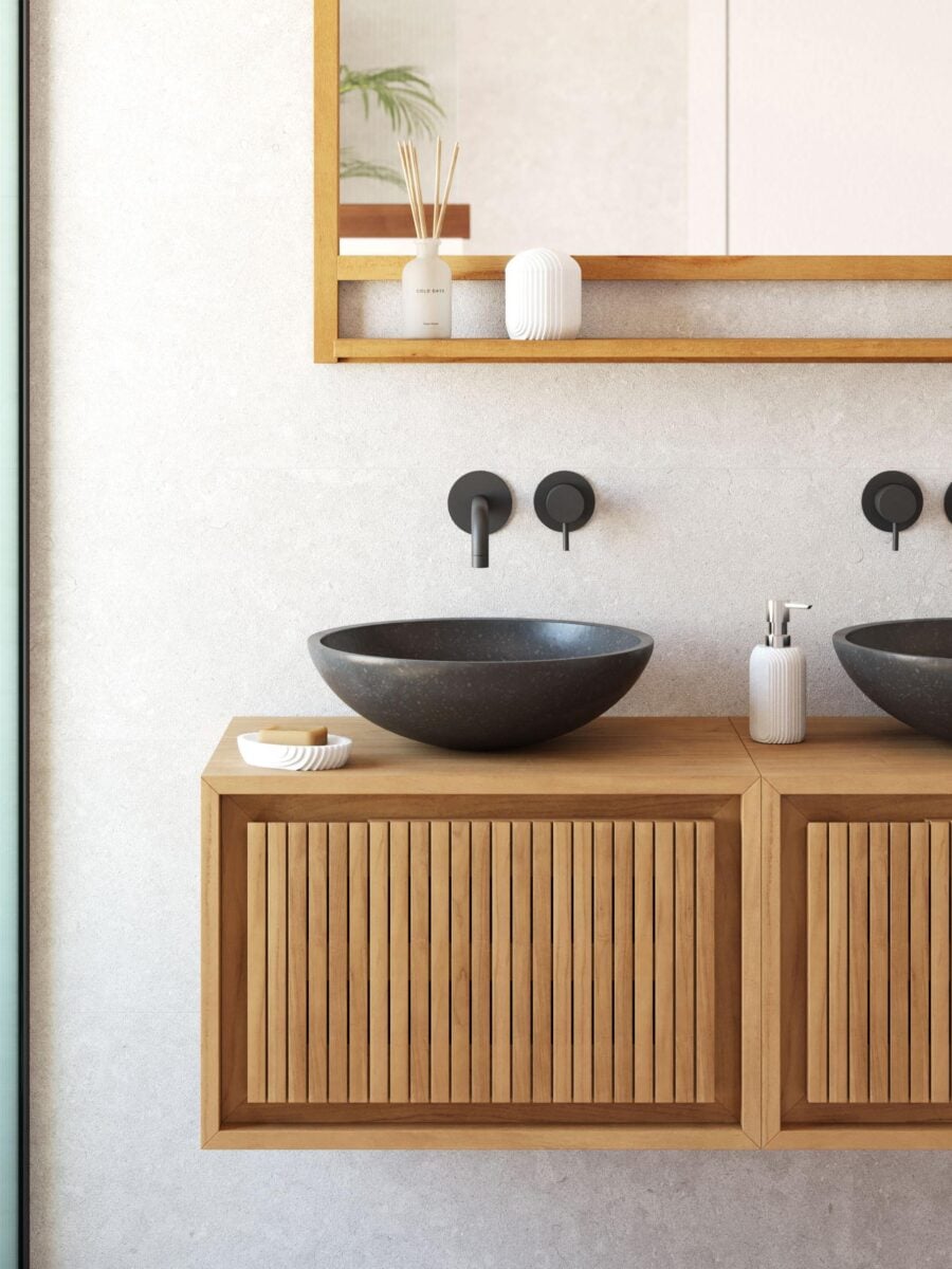 Galleria foto '5 Idee da copiare per arredare un Bagno in perfetto Stile Scandinavo!' - foto 5