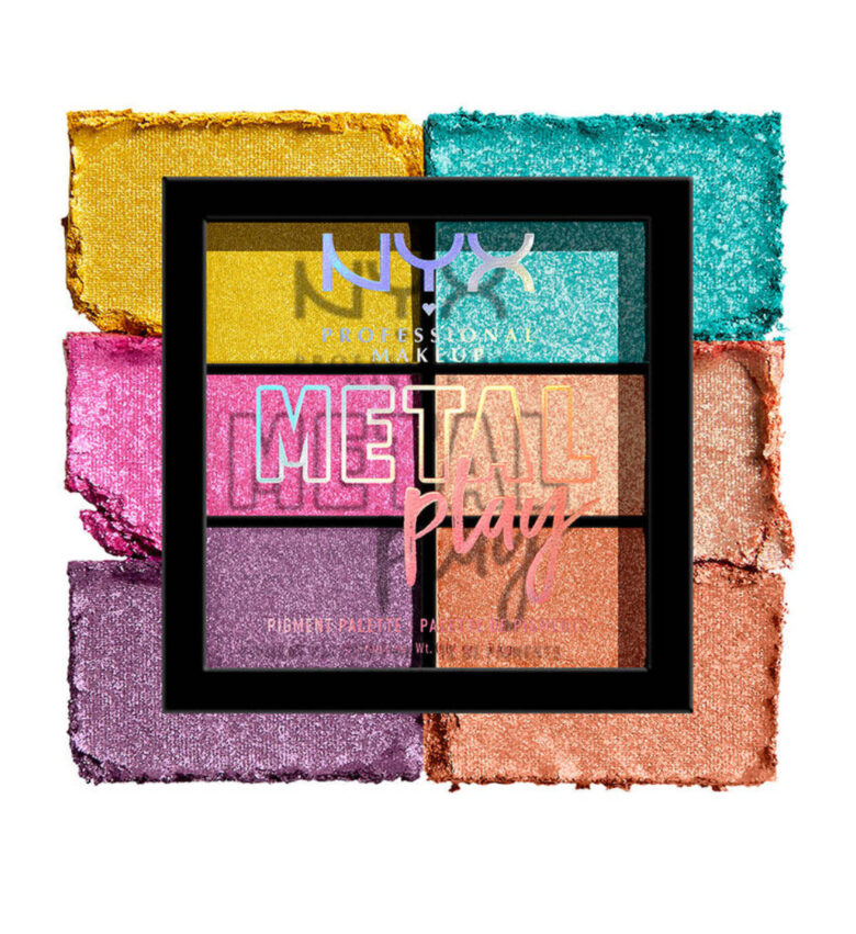 Palette di pigmenti Metal Play di NYX Professional