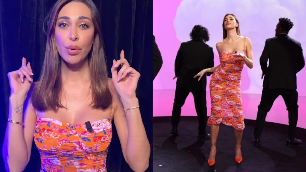 La “prosperosa” Primavera di Belen Rodriguez: il look floreale e sexy è un omaggio alla Bella Stagione!