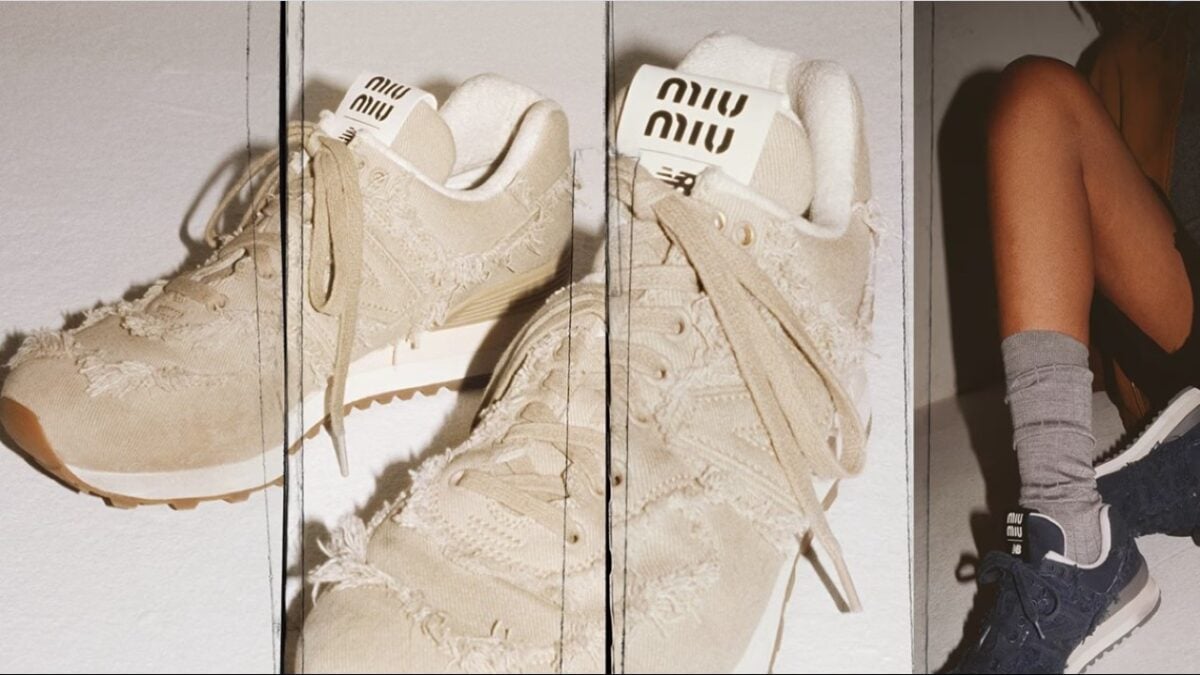 New Balance x Miu Miu, 3 Sneakers super da accaparrarsi al volo!