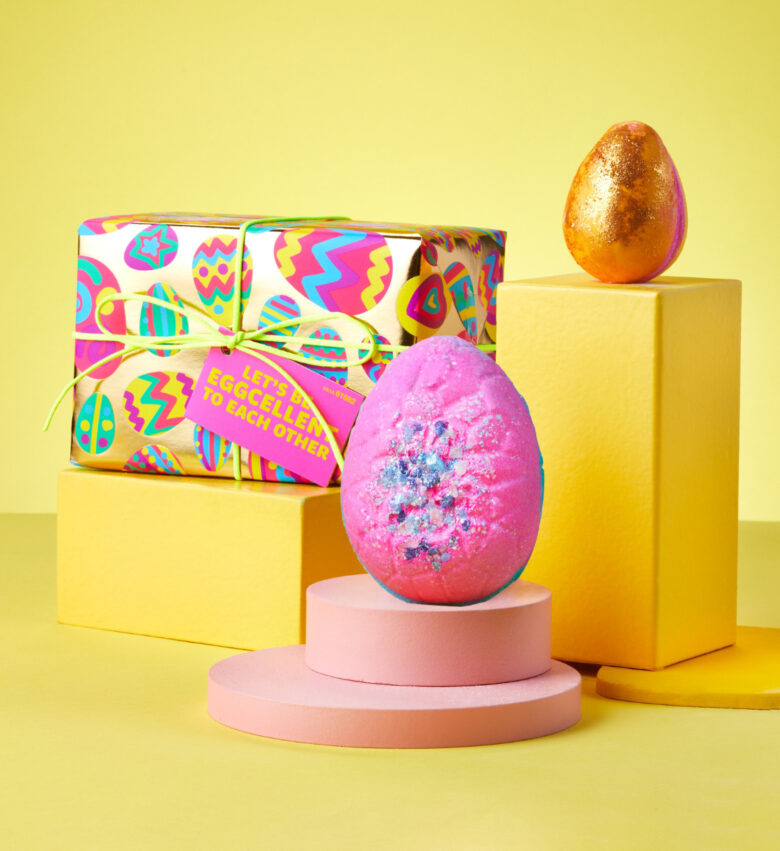 LUSH Let’s Be Eggcellent to Each Other