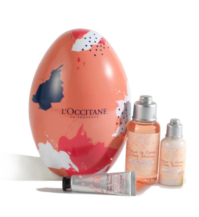 Il Cherry Blossom Beauty Egg l'occitane