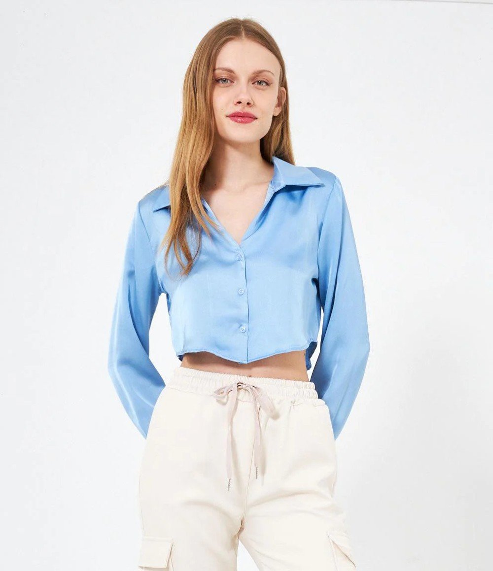 camicia crop