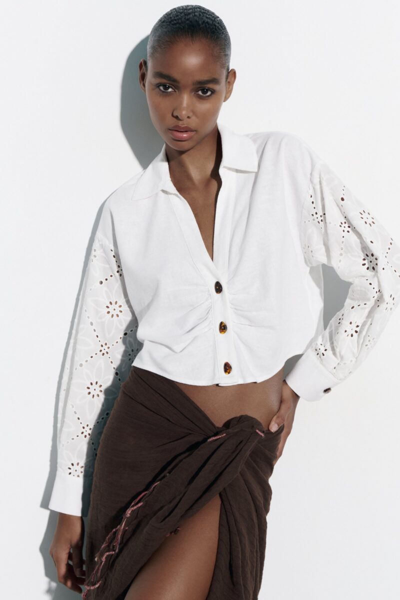 Galleria foto '7 imperdibili camicie cropped firmate Zara. Troppo chic!' - foto 2