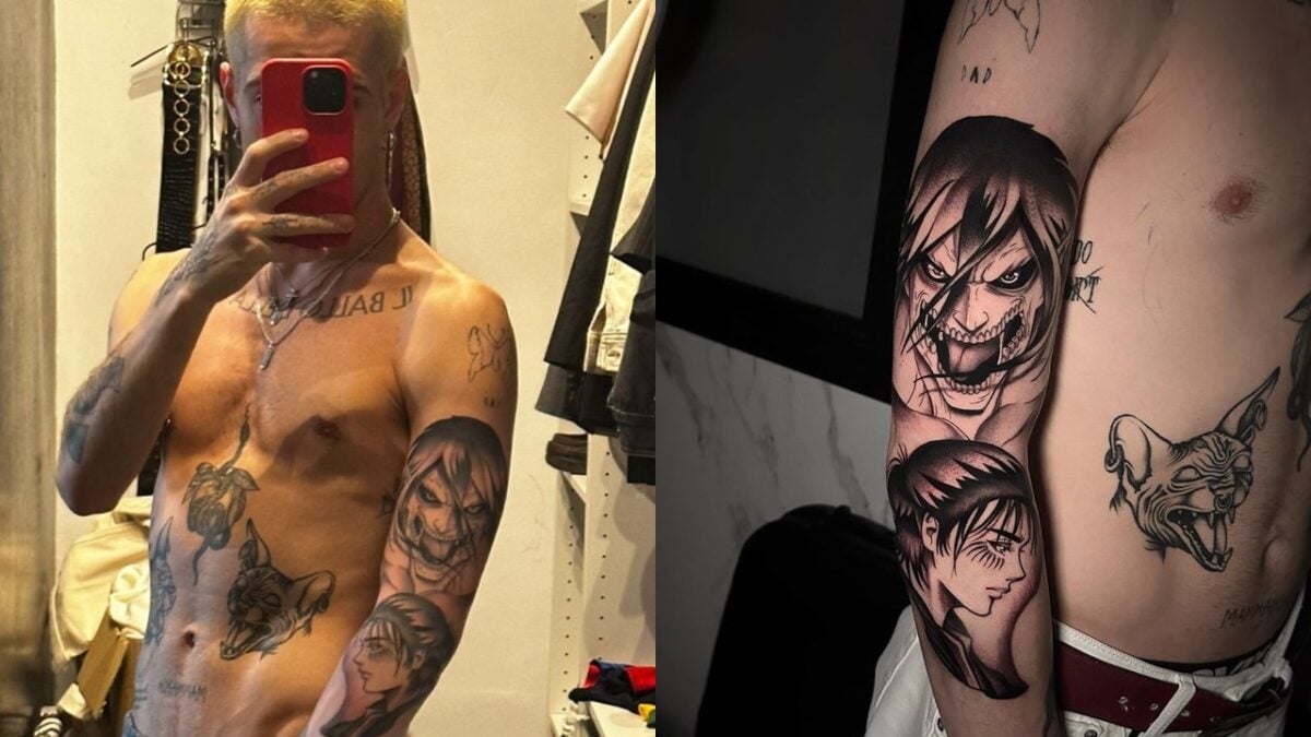 Nuovo, gigantesco Tatuaggio per Damiano dei Maneskin. Ecco il significato…