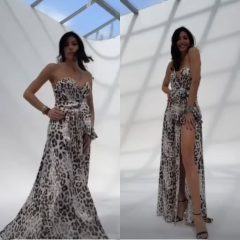 Galleria foto 'Elisabetta Gregoraci ‘selvaggia’ e iperfemminile con l’abito animalier!' - foto 2