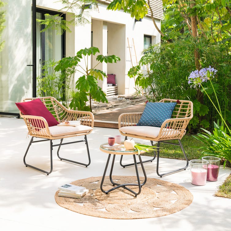 set giardino sedie