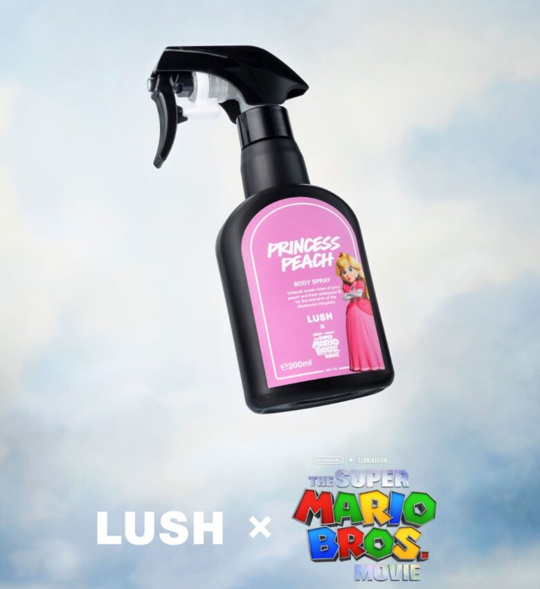 LUSH Princess Peach Body Spray