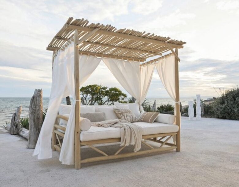 Crusoe letto da giardino Maisons du monde