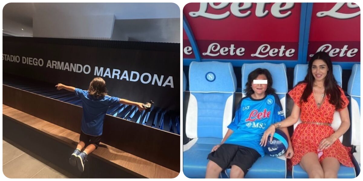 Galleria foto 'Belén Rodriguez vola a Napoli per la Festa Scudetto: le immagini in anteprima dallo Stadio Maradona…' - foto 1