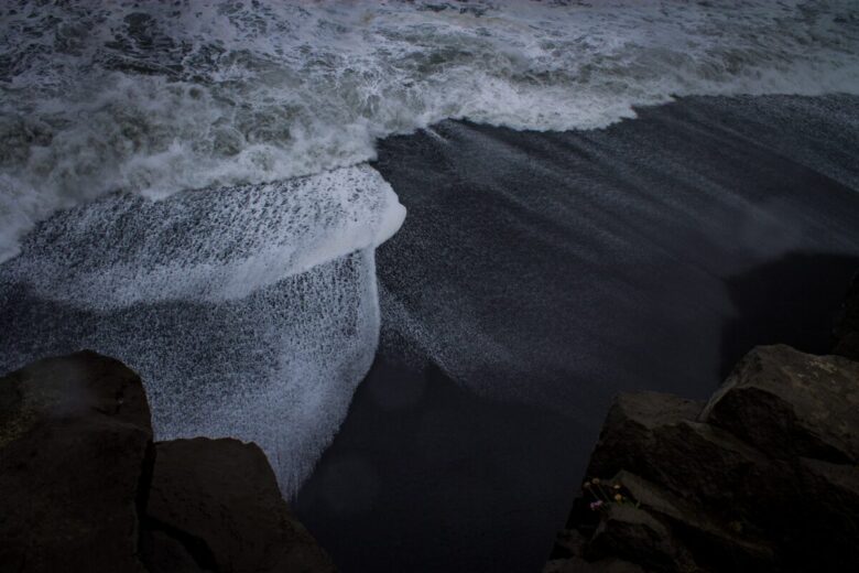 Vik Beach, Islanda sabbia nera