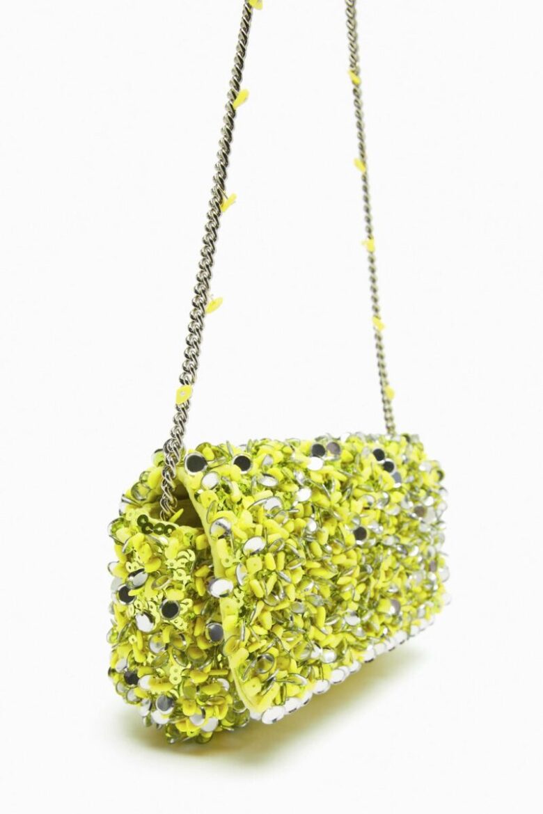 borsa con paillettes